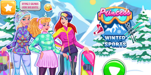 Hra - Princess Winter Sports