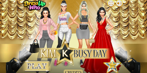 Kim K Busy Day