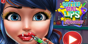 Hra - Dotted Girl Lips Injection