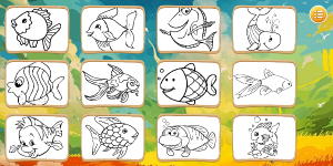 Hra - Fish Coloring Book