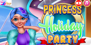 Hra - Princess Holiday Party