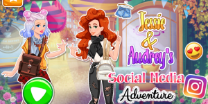 Jessie and Audrey's Social Media Adventure