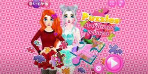 Hra - Puzzles So Different Princess