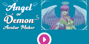 Angel or Demon Avatar Dress Up Game