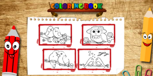 Hra - BTS Birds Coloring Book