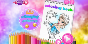 Hra - Amazing Princess Coloring Book