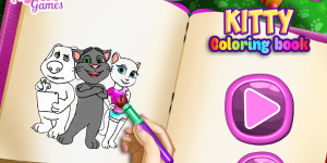 Hra - Kitty Coloring Book