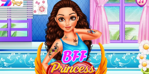 Hra - BFF Princess Tatoo Shop