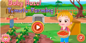 Hra - Baby Hazel Tomato Farming Html5