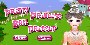 Hra - Pretty Princess Ball DressUp