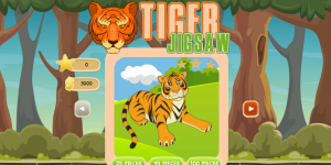 Hra - Tiger Jigsaw