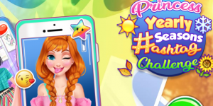 Hra - Princess Yearly Seasons Hashtag Challenge