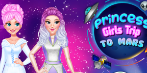 Hra - Princess Girls Trip To Mars