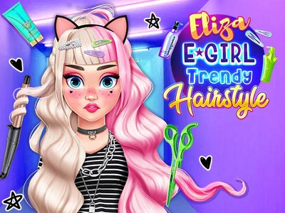Hra - Eliza E Girl Trendy Hairstyles