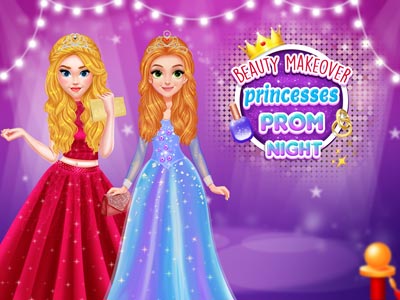 Hra - Beauty Makeover: Princesses Prom Night