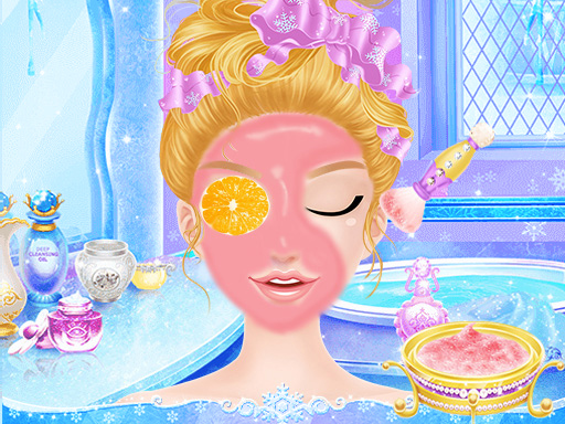 Hra - Princess Salon Frozen Party