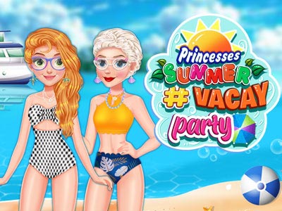 Hra - Princesses Summer #Vacay Party