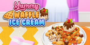 Hra - Yummy Waffle Ice Cream