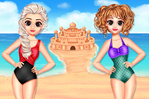 Hra - Princess Summer Sand Castle
