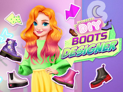 Hra - DIY Boots Designer
