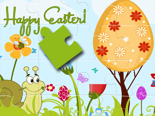 Hra - Happy Easter Puzzle