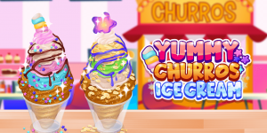 Hra - Yummy Churros Ice Cream