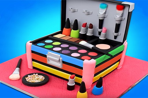 Hra - Make Up Cosmetic Box Cake Maker -Best Cooking Game