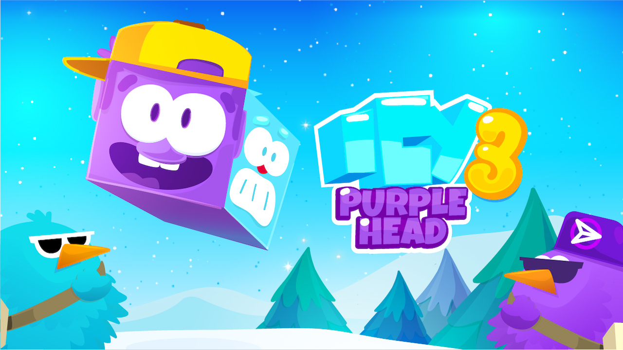 Hra - Icy Purple Head 3