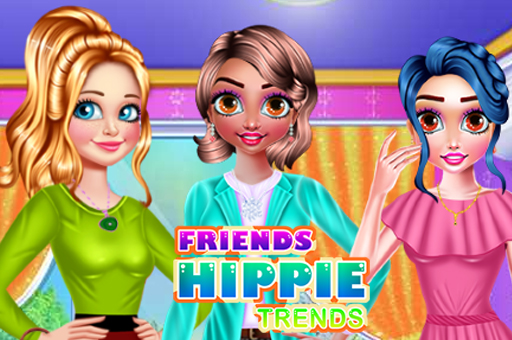 Hra - Friends Hippie Trends